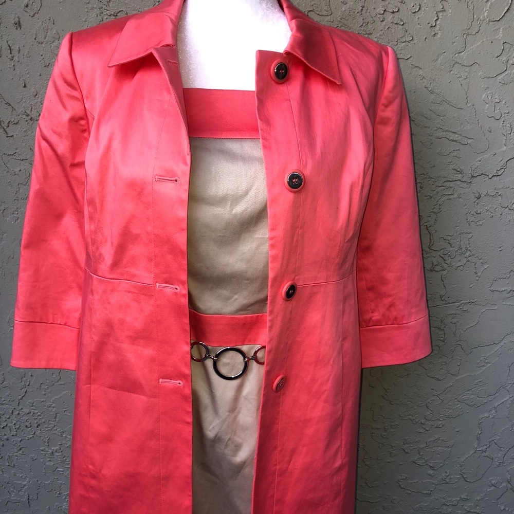 Women’s Size 8 Chadwicks Two Piece Coral Dress